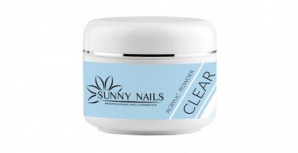 Akryl  w proszku 30g - Clear  manicure pedicure Sunny Nails