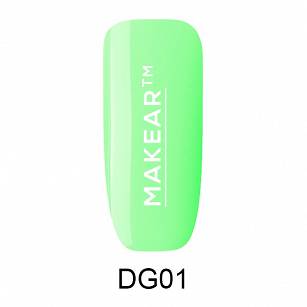 MAKEAR Lakier Hybrydowy DG01 - Green Dream - Sweet&Tasty