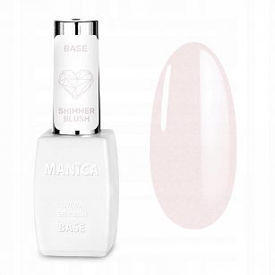 MANICA Baza hybrydowa Gel - Shimmer Blush -10ml