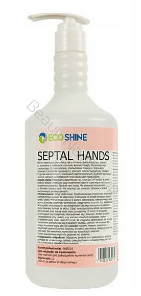 Płyn do dezynfekcji rąk 1 litr SEPTAL HANDS 