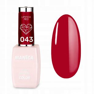 Manica Lakier hybrydowy - Lipstick Red 043 10ml