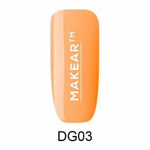 MAKEAR Lakier Hybrydowy DG03 - French Orange 8ml