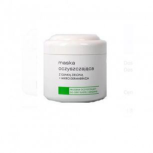 Maska oczyszczająca z glinką zieloną + mikrodermbrazja Ziaja Pro 250 ml