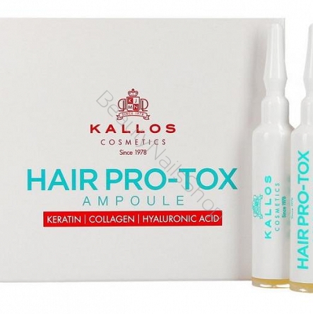 KALLOS Hair Pro- Tox Ampułki 10x 10ml
