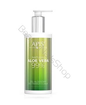 Żel aloesowy 99% Apis Natural Aloe Vera 300ml ALOES